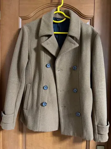 Black by VANQUISH 브라운 피 코트 아우터 시크 스타일