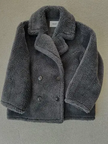 새상품급 HAUNT BOA COAT 하운트 보아 코트 그레이