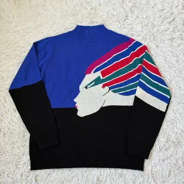 슈퍼 레이디 간사이 야마모토 니트 스웨터