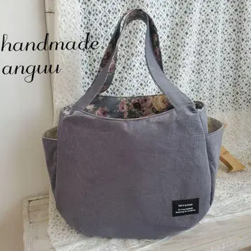 [ winter 마루코로 ] 프렌치 코듀로이의 마루코로 튤립 bag