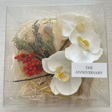 머리 장식 팔레놉시스 성인식 졸업식 웨딩 조화