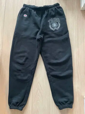 구제 의류 TAGS WKGPTY 블랙 스웨트 팬츠 M