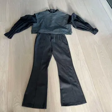 벌룬 슬리브 셋업