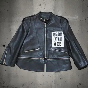 골든구스/Golden Goose 가죽 싱글 라이더 자켓