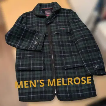 [ MEN'S MELROSE 멜로즈 ] 울 캐주얼 코트 레트로