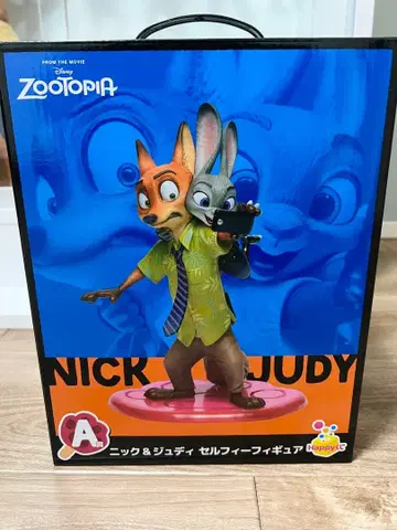 주토피아 닉 & 주디 해피 복권 피규어