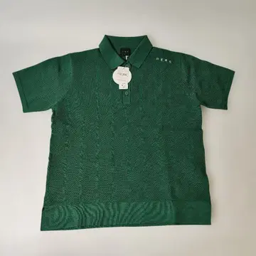 택 포함 미사용 새상품 HERG 스트라이프 메쉬 니트 폴로