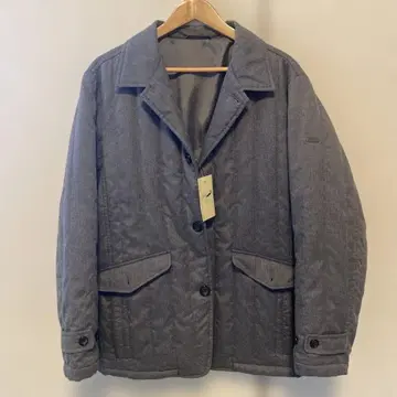 CROCODILE 충전솜 퀼트 자켓 남성용 L size 그레이