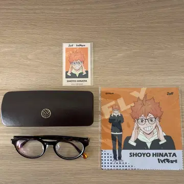 zoff 하이큐 콜라보 히나타 쇼요 모델 세트