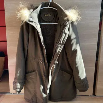 클럽 클럽 클럽 카키 모즈 코트