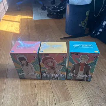 스파이 패밀리 피규어 3점