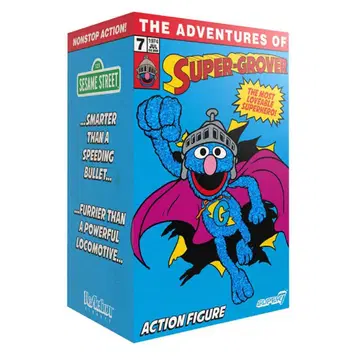 세서미 스트릿 슈퍼 로버 액션 피규어 미사용 새상품