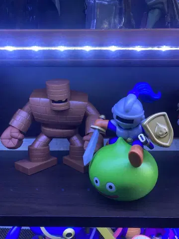 주말 가격 인하 드래곤 퀘스트 피규어 골렘, 슬라임 나이트 세트