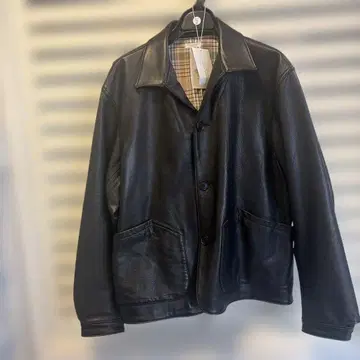 PHIGVEL 피그벨 Leather Field Jacket