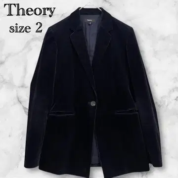 Theory 코듀로이 테일러드 자켓 네이비 M 사이즈