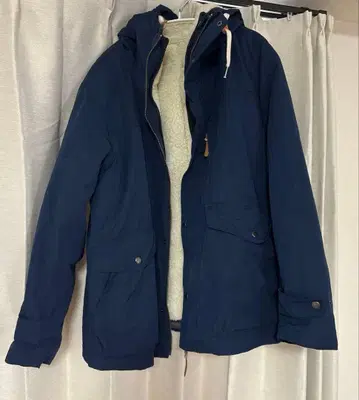 코엔 3웨이 네이비 마운틴 후드티 플리스 안쪽 M