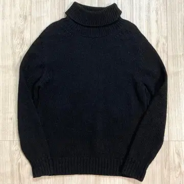 UNITED ARROWS 알파카 100% 터틀넥 니트 L 사이즈