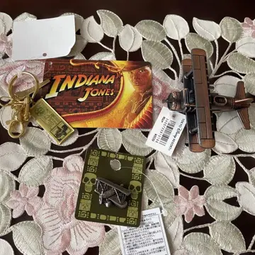 인디애나 존스 키링 비행기 키링 2개