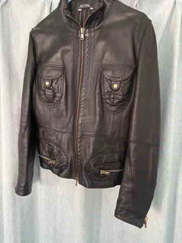 Canali 이탈리아제 리얼 가죽 자켓