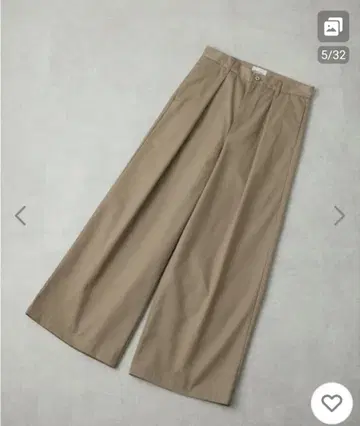 와이드 치노 팬츠 베이지 완판템