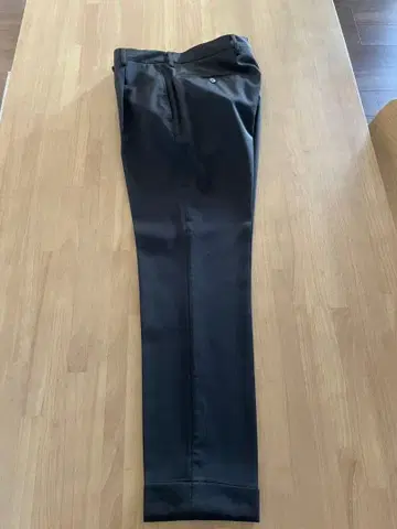 차콜 그레이 슬랙스 남성용