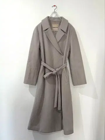 아푸와이저 리셰 그레이 랩 코트 벨트 포함