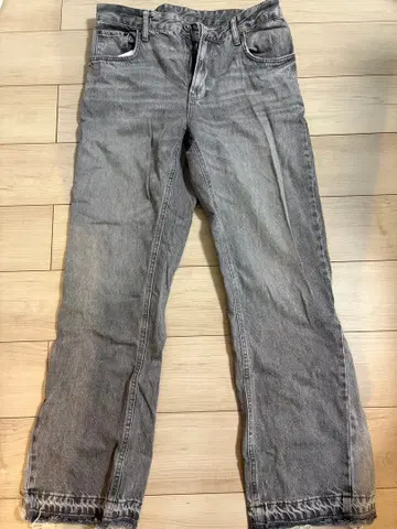 ZARA 그레이 데님 팬츠