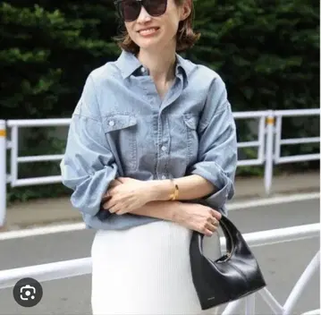 AMERICANA [Deuxieme Classe 별주 ] 샴브레이 셔츠