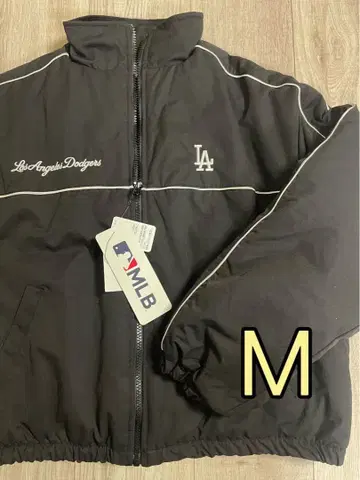 MLB 다저스 충전솜 자켓 아우터 점퍼 블랙 M
