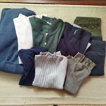 여성용 겨울 상품 의류 묶음 판매