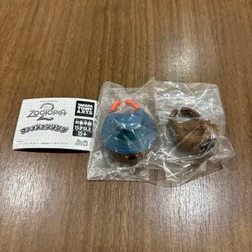 주토피아 2 패션 반지 닉 와일드 가챠가챠