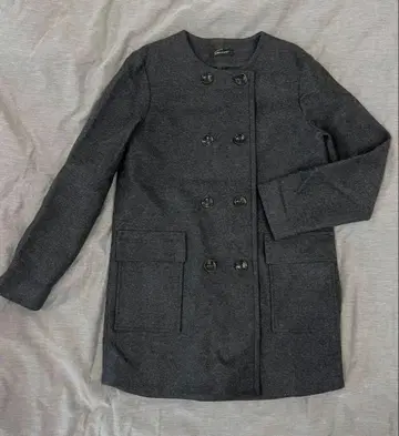 스터링 루어 노카라 코트 38 다크 그레이