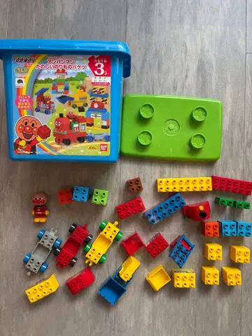 호빵맨 블록 탈것