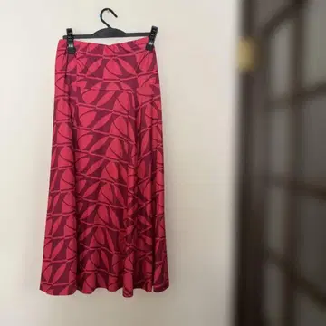 오션 블루 버드 스커트