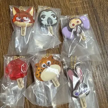 주토피아 아이스캔디 참 전 6종 세트