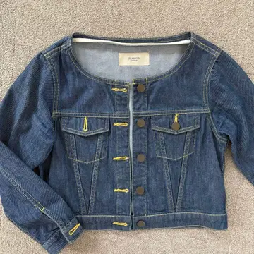 프레이 아이디 XS 데님 자켓 노카라