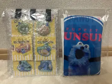 퍼펫 순순 로손 콜라보 새상품 키링 에코백 세트