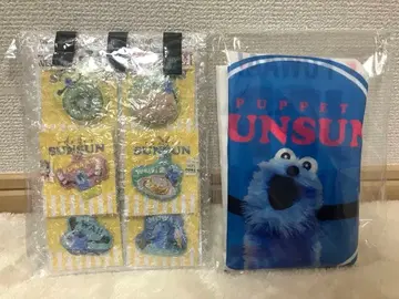 퍼펫 순순 로손 콜라보 새상품 키링 에코백 세트