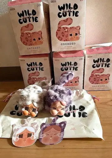 정품 WILD COTIE 크라이베이비 2세트