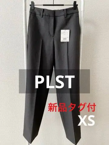 플라스테 차콜 그레이 슬랙스 택 포함 새상품