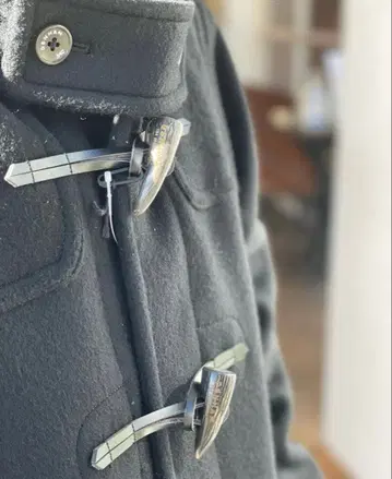 DENHAM 덴함 더플 코트 S BLACK 블랙