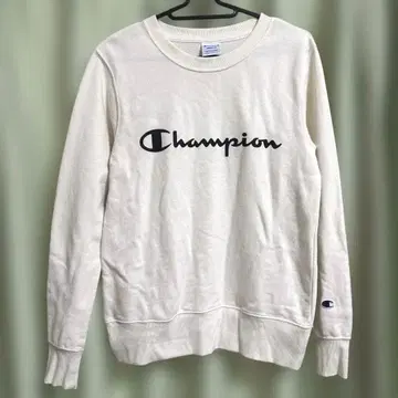 Champion 아이보리 크루넥 트레이닝복