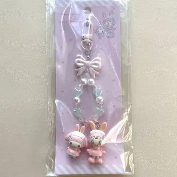 메조피아노 x 산리오 마이멜로디 x 베리에짱 키링