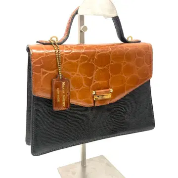 MAARI ASKEW 마리아스키우 천연 가죽 가죽 2way 핸드백