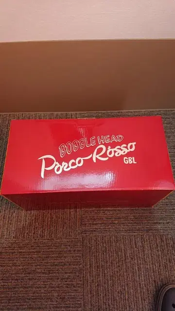 미사용 새상품 GBL 붉은 돼지 버블 헤드 포르코 빅