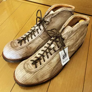 미사용 whoop'EE' 후프 디도 부츠 천연 가죽 26 스니커즈