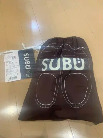 SUBU 퀼팅 샌들 브라운 JP 24-25