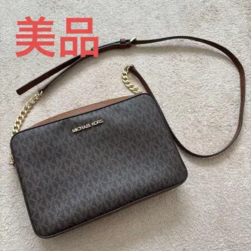 MICHAEL KORS 브라운 숄더백