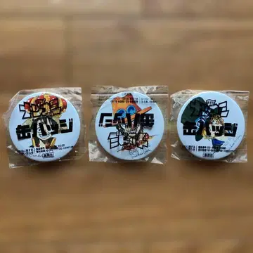 나츠코미 2015 원피스 캔 배지 루피 에이스 사보 미개봉