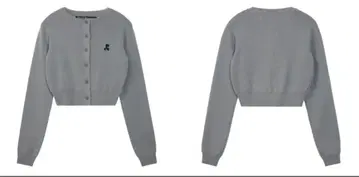 Rest&Recreation 크롭 니트 가디건